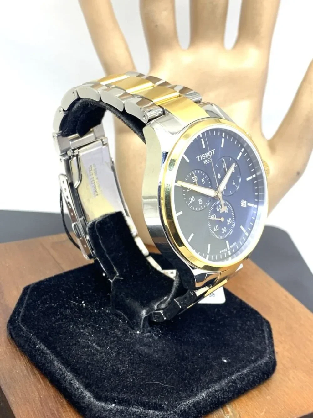 Tissot Men's Watch Chrono XL Swiss Quartz Chronograph Two Tone T1166172204100